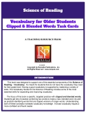 Science of Reading: Vocabulary for Older Students - Clipped & Blended Words