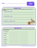 Science of Reading: Vocabulary for Older Students - Clipped & Blended Words