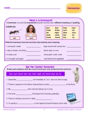 Science of Reading: Vocabulary for Older Students - Homonyms