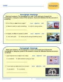 Science of Reading: Vocabulary for Older Students Homographs & Heteronyms