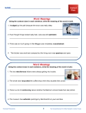 Science of Reading Text Comprehension for Older Students: Context Clues