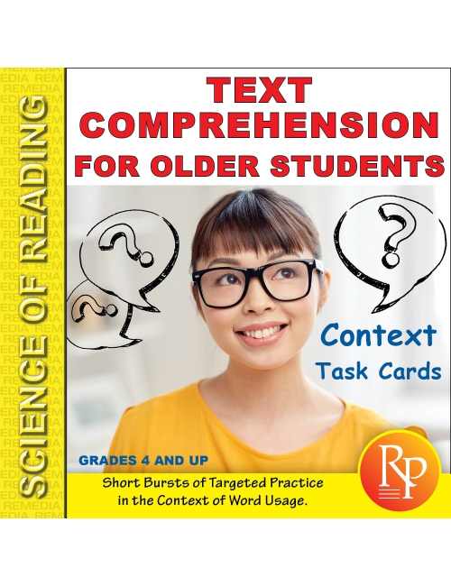 Science of Reading Text Comprehension for Older Students: Context Clues