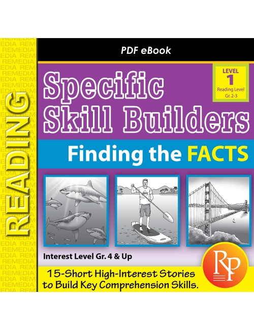 Finding Facts (Reading Level 2-3.5) | Short Passages | Comprehension Activities