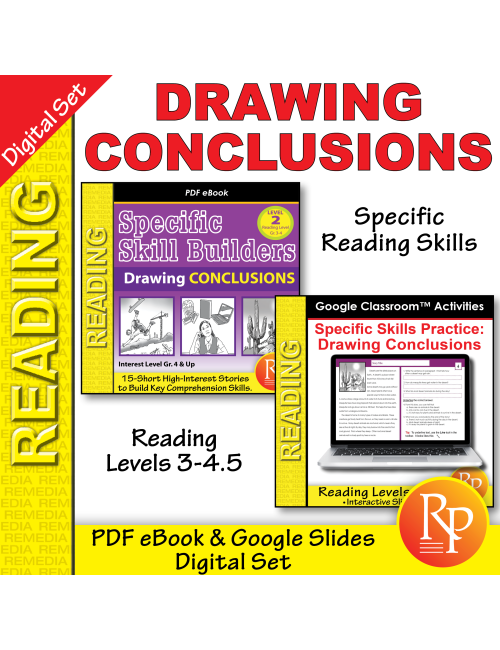 Specific Reading Skills: Drawing Conclusions - Rdg Lvl 3-4.5 - Short Passages