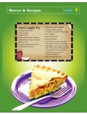 Life Skills Reading: MENUS, RECIPES & COOKING - Visual Comprehension Activities