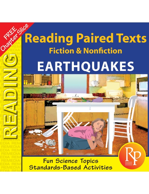 FREE Earthquakes - Paired Texts - Nonfiction/Fiction