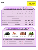 Science Of Reading Phonics for Older Students: Long Vowel Task Cards