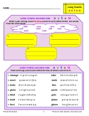 Science Of Reading Phonics for Older Students: Long Vowel Task Cards