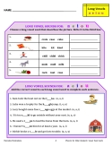 Science Of Reading Phonics for Older Students: Long Vowel Task Cards