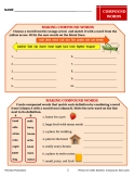 Science of Reading - Phonics for Older Students: Compounds Task Cards