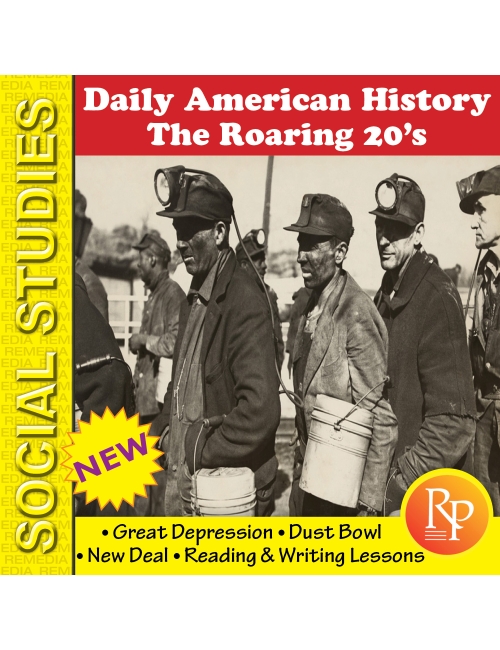 Daily American History - THE ROARING 20'S, GREAT DEPRESSION, DUST BOWL, NEW DEAL