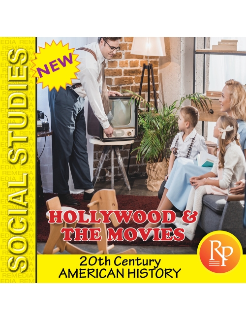 20th Century American History - Hollywood & The Movies - Reading & Writing