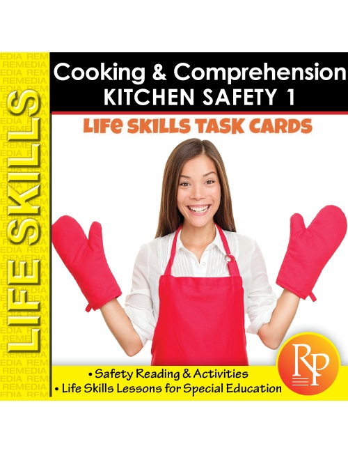 Kitchen Safety 1: Cooking Life Skills Activities | Food Prep | Special Ed