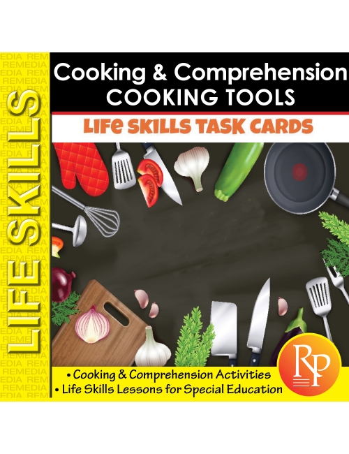 Cooking Tools: Life Skills Functional Vocabulary | Kitchen | Special Education