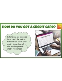 Getting a Credit Card: Life Skills Task Cards | Consumer Skills | Activities