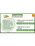 Getting a Credit Card: Life Skills Task Cards | Consumer Skills | Activities