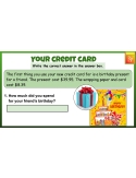 Bank Account Practice: Credit Card Activities - Functional Life Skills