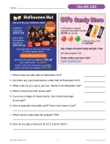 ADS & COUPONS: Consumer Life Skills - Fun Comprehension & Math Activities