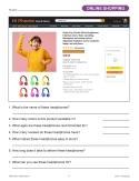 Online Shopping PDF & GOOGLE: Functional Life Skills - Comprehension Activities