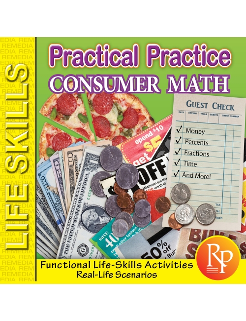 Practical Practice: Consumer Math - Life Skills - Chapter Slice