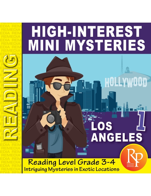 High-Interest Mini Mysteries: Los Angeles - Level 1