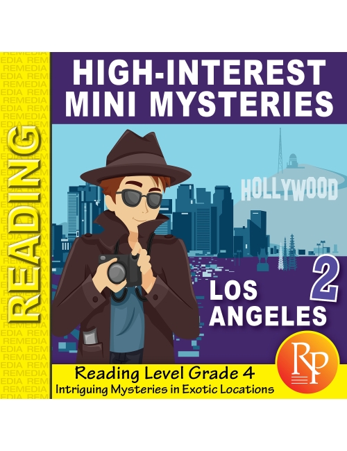 High-Interest Mini Mysteries: Los Angeles - Level 2