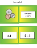 Money Learning Cards: Visual Lessons & Games - Counting Coins & Writing Amounts