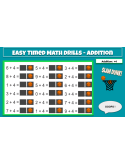 Addition: Easy Timed Math Drills PDF & Google BUNDLE - Engaging - Daily Lessons