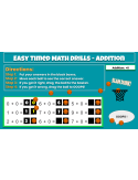 Addition: Easy Timed Math Drills PDF & Google BUNDLE - Engaging - Daily Lessons