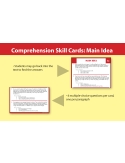 Comprehension Skill Cards - Finding The Main Idea (RL 3.0-4.5)