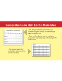 Comprehension Skill Cards - Finding The Main Idea (RL 3.0-4.5)