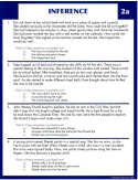 Comprehension Skill Cards - Making Inferences (RL 3.0-4.5)