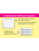 Comprehension Skill Cards - Sequence (RL 3.0-4.5)