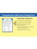 FREE! Finding The Facts - Comprehension Skill Cards - Passages - Activities