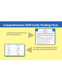 FREE! Finding The Facts - Comprehension Skill Cards - Passages - Activities