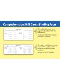 FREE! Finding The Facts - Comprehension Skill Cards - Passages - Activities