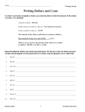 Checkbook Math: Life Skills Activities - PDF & Google - Banking - Deposits