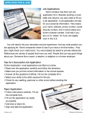 GETTING A JOB: PDF & Google BUNDLE - Independent Living - Life Skills, Resume