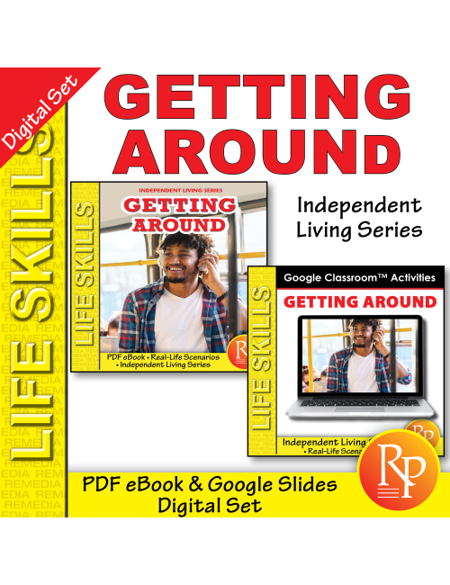 GETTING AROUND: PDF & Google BUNDLE - Independent Living | Life Skills |