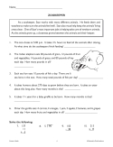 Career Math - Math at Work: 196 Life Skills Word Problems- Multi-Step Activities