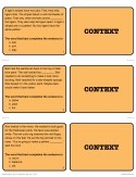 Context Clues Reading Strategies - Rdg Lvl 1-3 | Comprehension | Google & PDF