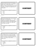 Context Clues Reading Strategies - Rdg Lvl 1-3 | Comprehension | Google & PDF