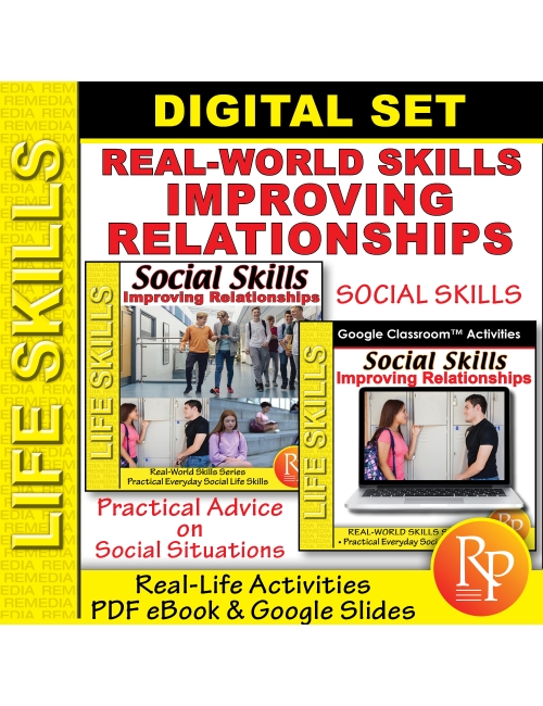 SOCIAL SKILLS: Improving Relationships - Google & PDF - Reading | Comprehension