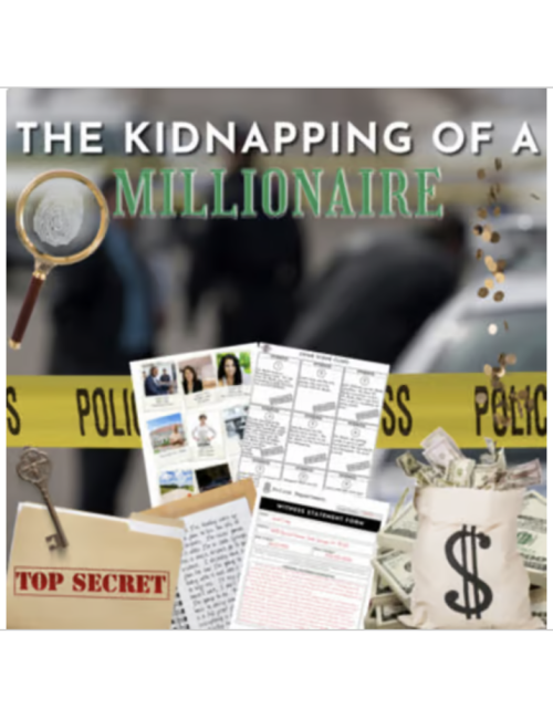 The Kidnapping of a Millionaire: Mystery Game