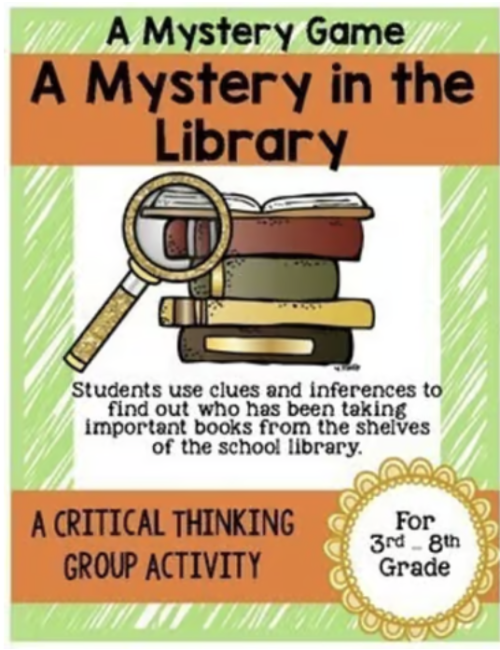 A Mystery in the Library: Digital Mystery Game