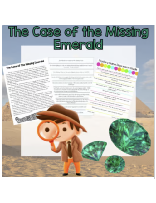 The Case of the Missing Emerald: Mystery Game