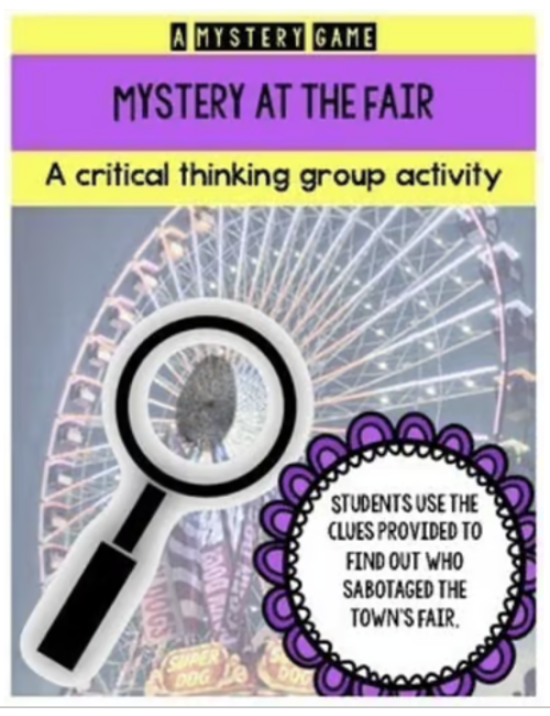 Mystery at the Fair: A Mystery Game