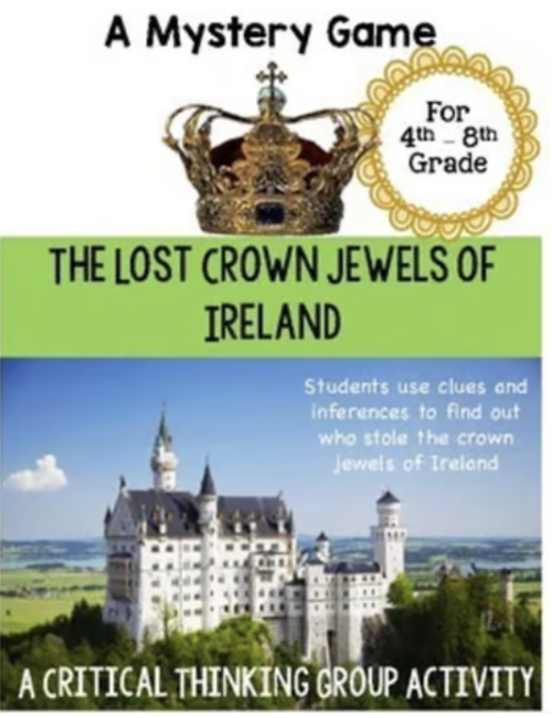 The Lost Crown Jewels of Ireland: Mystery Game