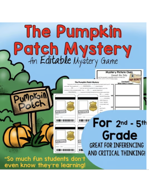 Mystery Game: The Pumpkin Patch Mystery