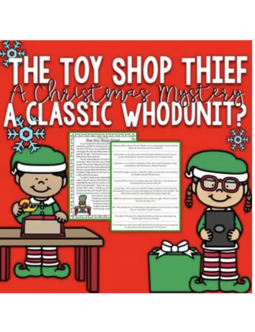 The Toy Shop Thief : A Christmas Mystery Game